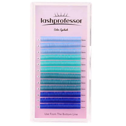 Colored Classic Eyelash Extensions – Soft, Natural & High-Quality Lashes
