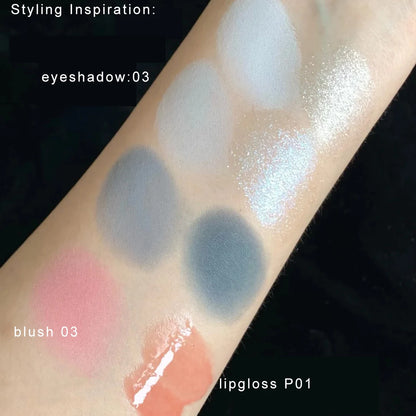 Flower Knows Shell Eyeshadow Palette – 6 Shades of Ocean-Inspired Elegance