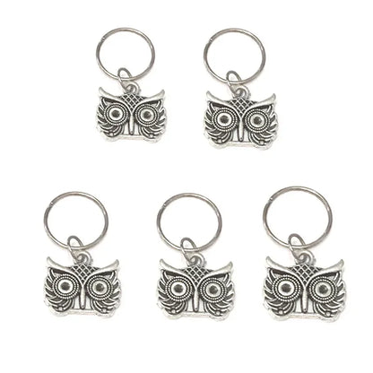5pcs Butterfly Hair Beads