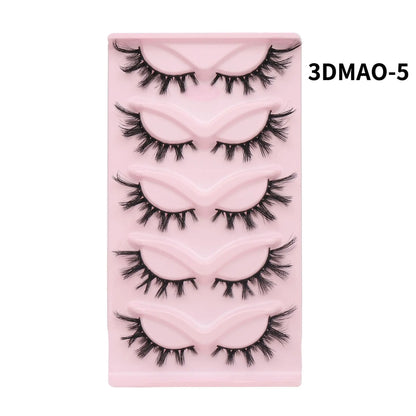 Cat Eye 3D Lashes – Fluffy, Wispy, Manga Magic