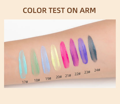 8pcs Liquid Eyeshadow Stick Set – Brown &amp; Coffee Tones