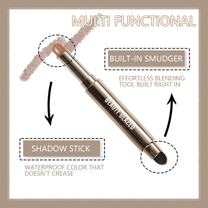 10-Color Double-Ended Eyeshadow Stick Set