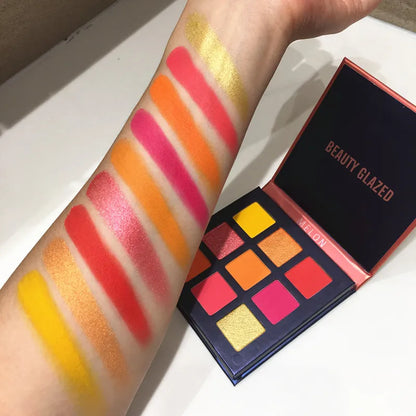 Beauty Glazed 9-Color Eyeshadow Palette