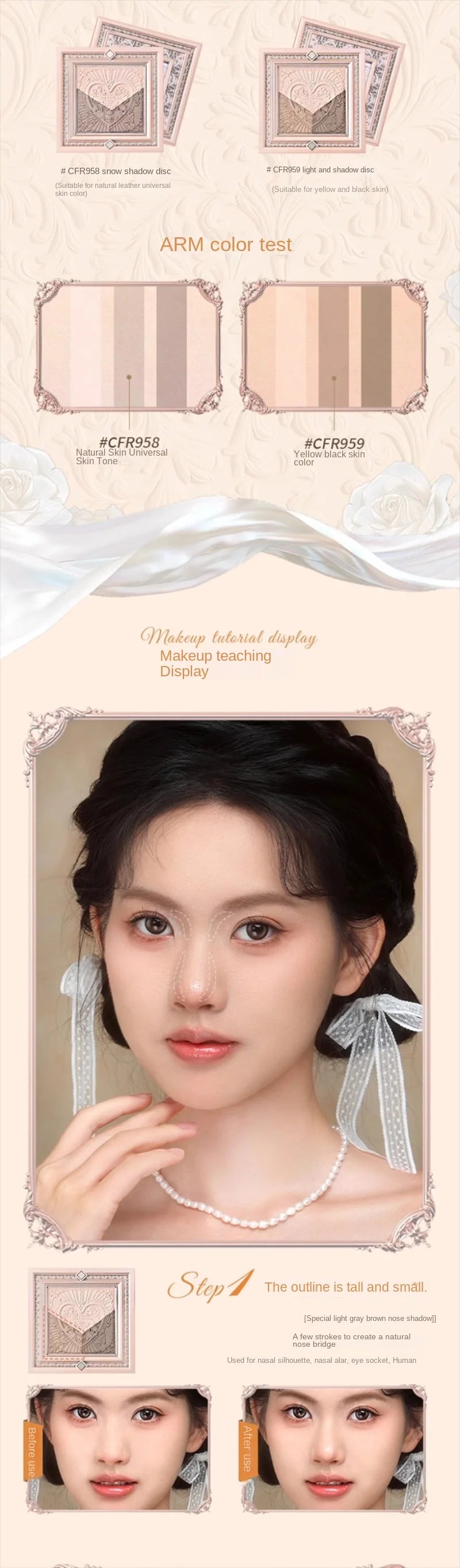 Little Angel Contour & Highlight Palette – Brighten, Define & Glow