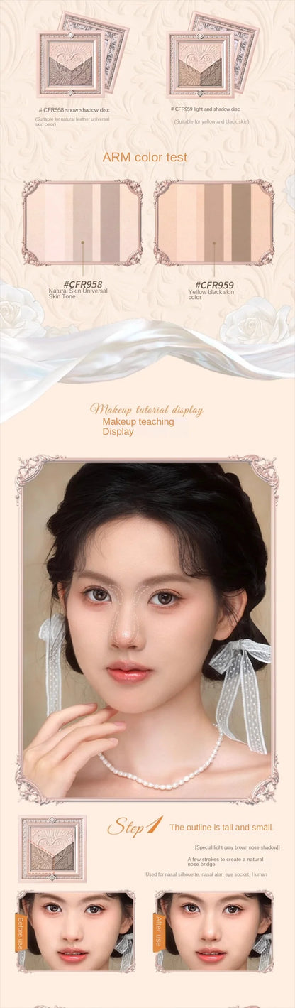 Little Angel Contour & Highlight Palette – Brighten, Define & Glow