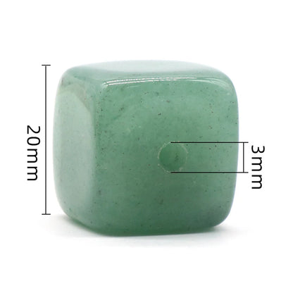 Square Crystal Incense Holder – Natural Stone Censer Base for Sticks & Coils