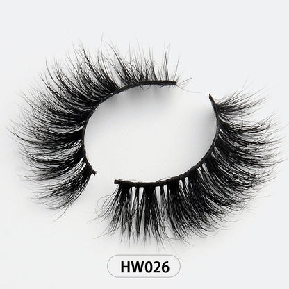 Reusable 3D Volume Strip Lashes