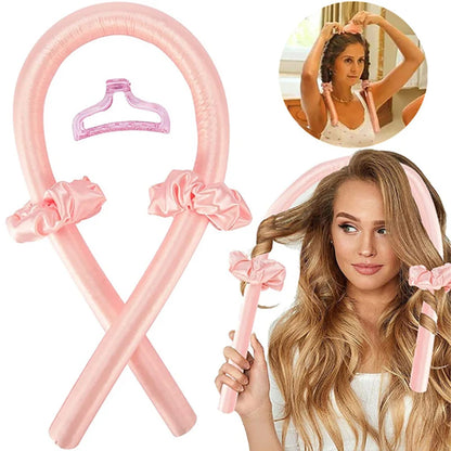 Heatless Curling Rod Headband Set – Wake Up to Effortless Curls