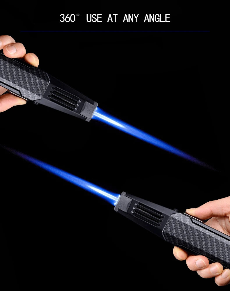 Big Jet Flame Torch Lighter – Adjustable Turbo BBQ, Kitchen, and Cigar Torch