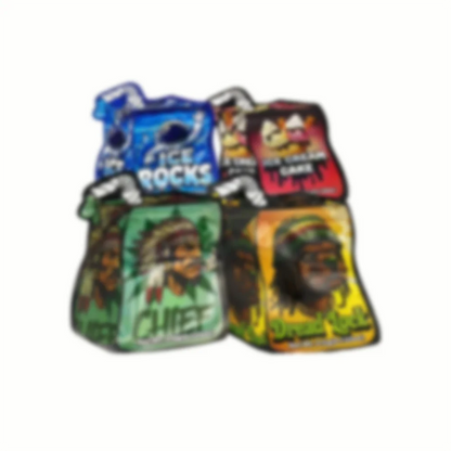 30pcs Cartoon Mylar Ziplock Bags – Resealable Food Storage Pouches