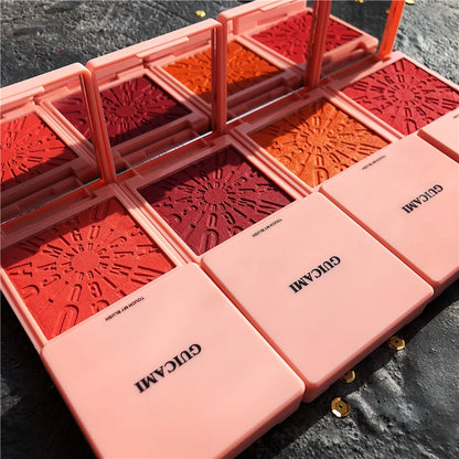 Makeup Blush & Highlighter Palette – Shimmer, Contour & Glow Powder