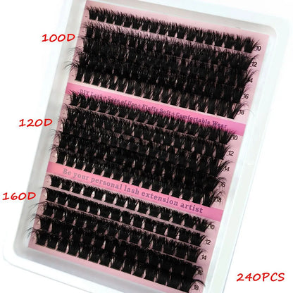 5D Fluffy Lash Clusters