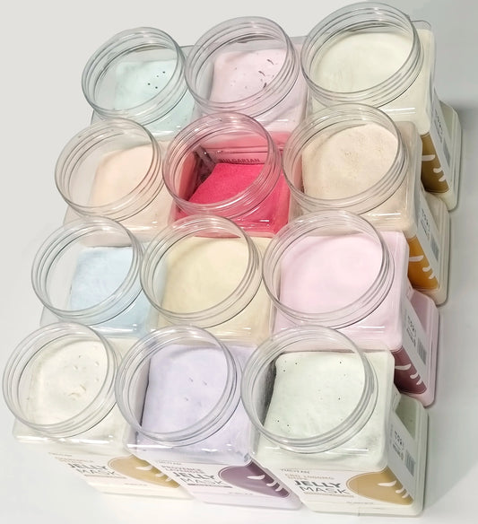 Professional Jelly Face Mask Powder – Hyaluronic Acid Hydrating & Whitening Peel Mask 💆‍♀️✨