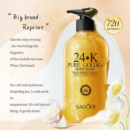 24K Pure Gold Body Wash