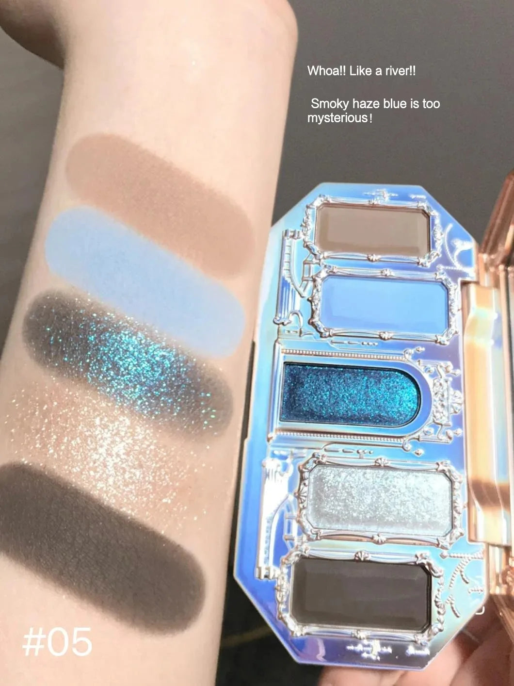 Flower Knows Swan Ballet Eyeshadow Palette