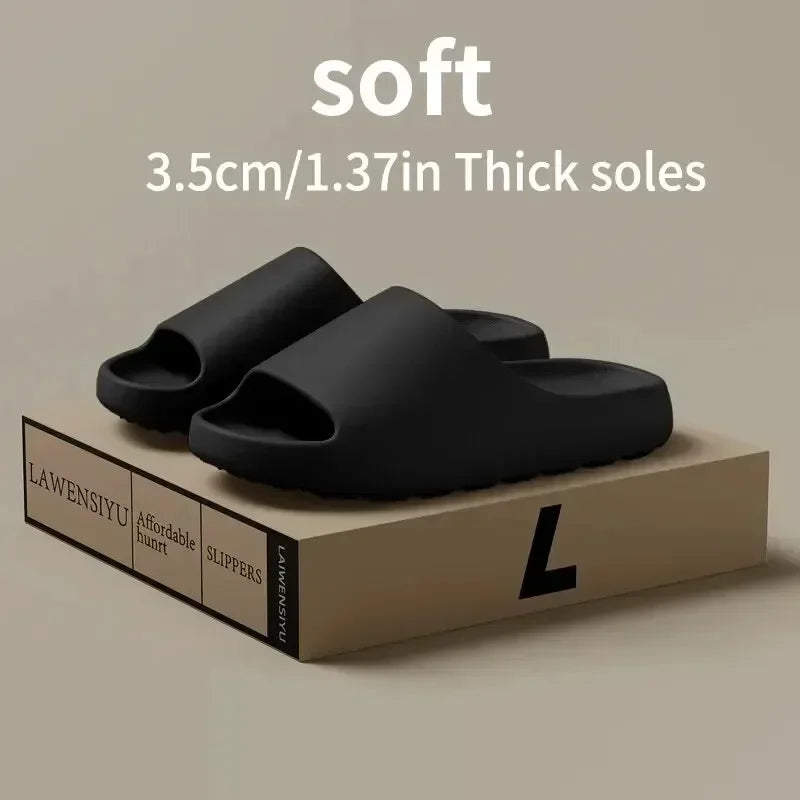 Thick Sole Comfort Slides