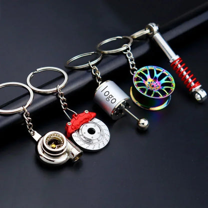 Gear Head Keychain
