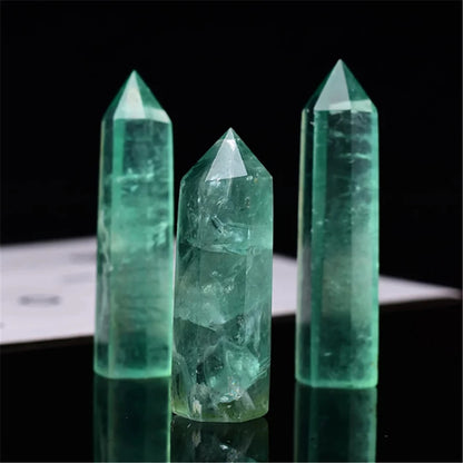 Natural Crystal Point Wand – Healing Stones & Witchcraft Décor