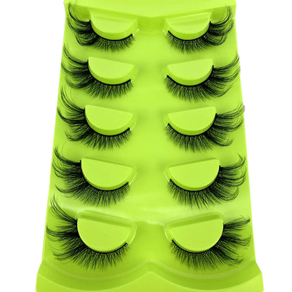 Cat Eye 3D Lashes – Fluffy, Wispy, Manga Magic