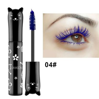 6-Color Waterproof Fast-Dry Mascara – Ink Your Lashes in Vivid Drama