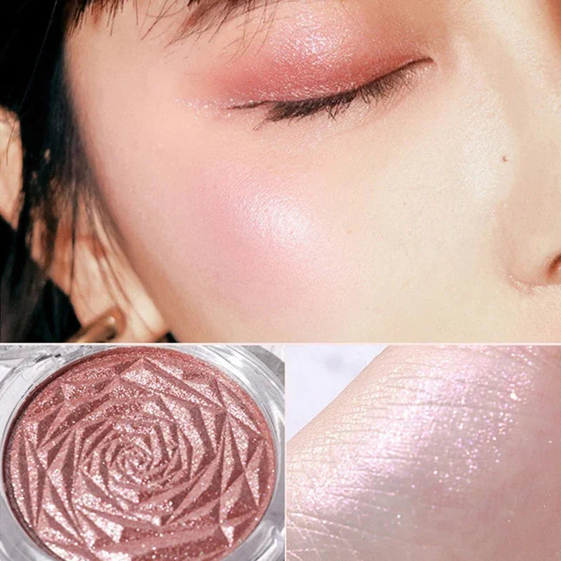6-Color Diamond Highlighter Powder Palette