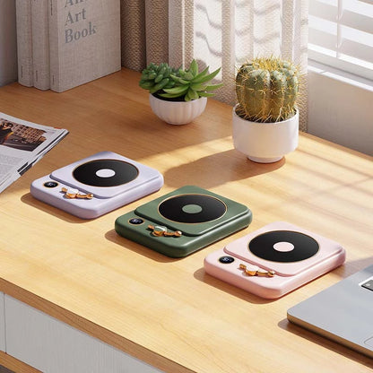 Electric Coffee Cup Warmer – 3-Setting Temperature Control Heating Coaster