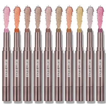 10-Color Double-Ended Eyeshadow Stick Set