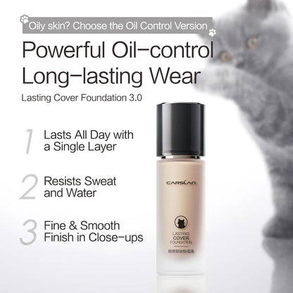 Long-Lasting Matte Liquid Foundation – Full Coverage & Oil-Control