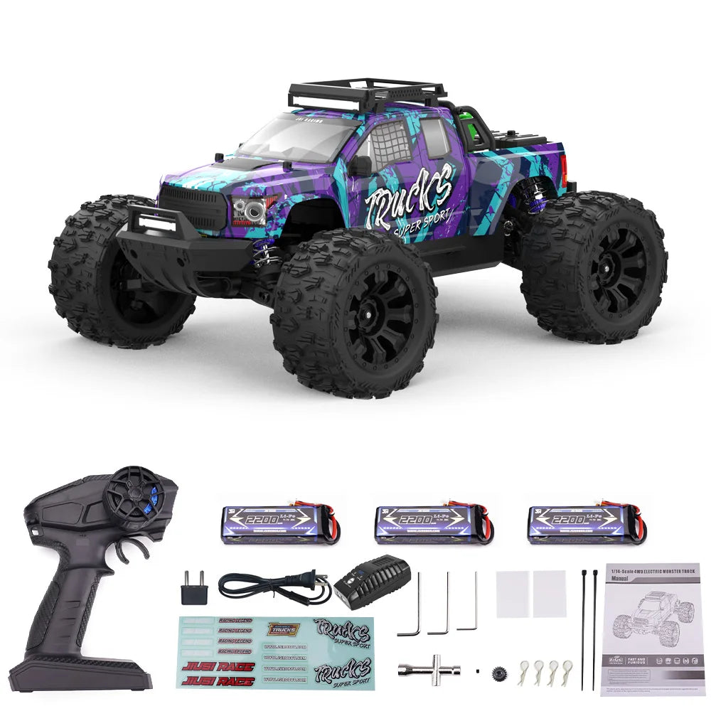 High-Speed RC Off-Road Truck