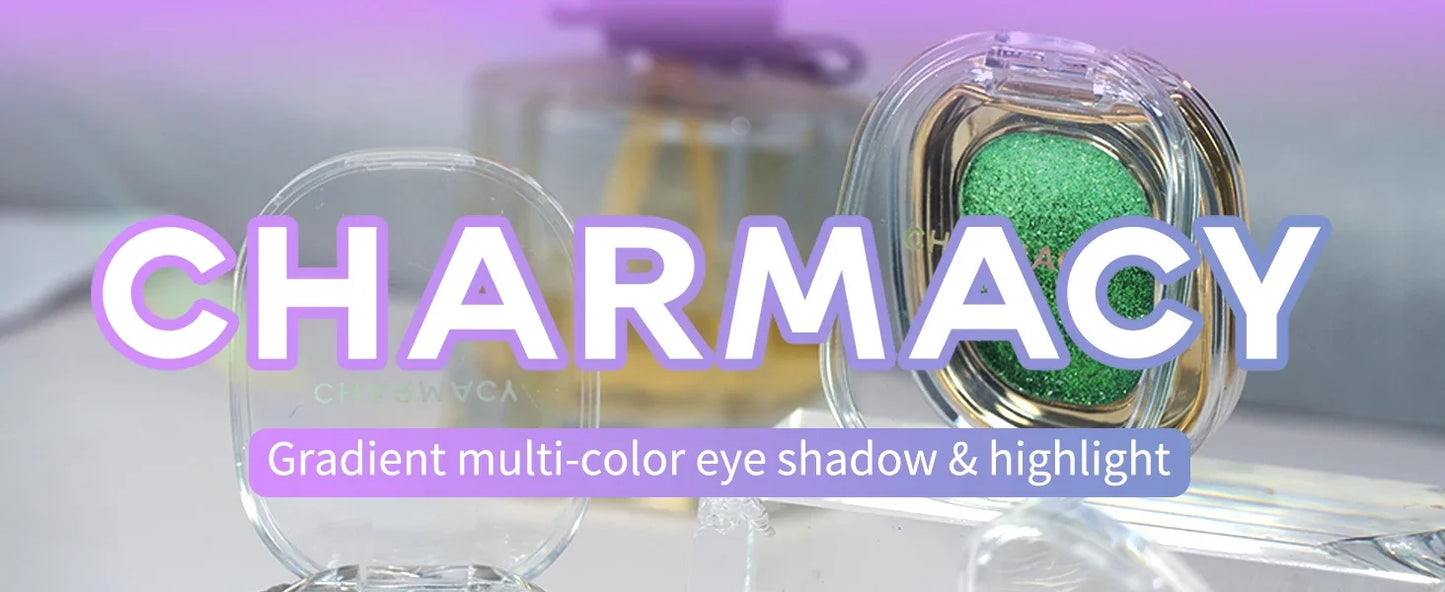 Multichrome Glitter Eyeshadow Palette – High-Pigment, Color-Shifting Shimmer