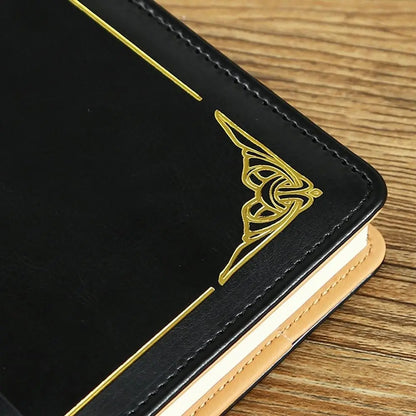 A5 Retro Password Lock Notebook – 200 Sheets Creative Thickened Diary & Stationery