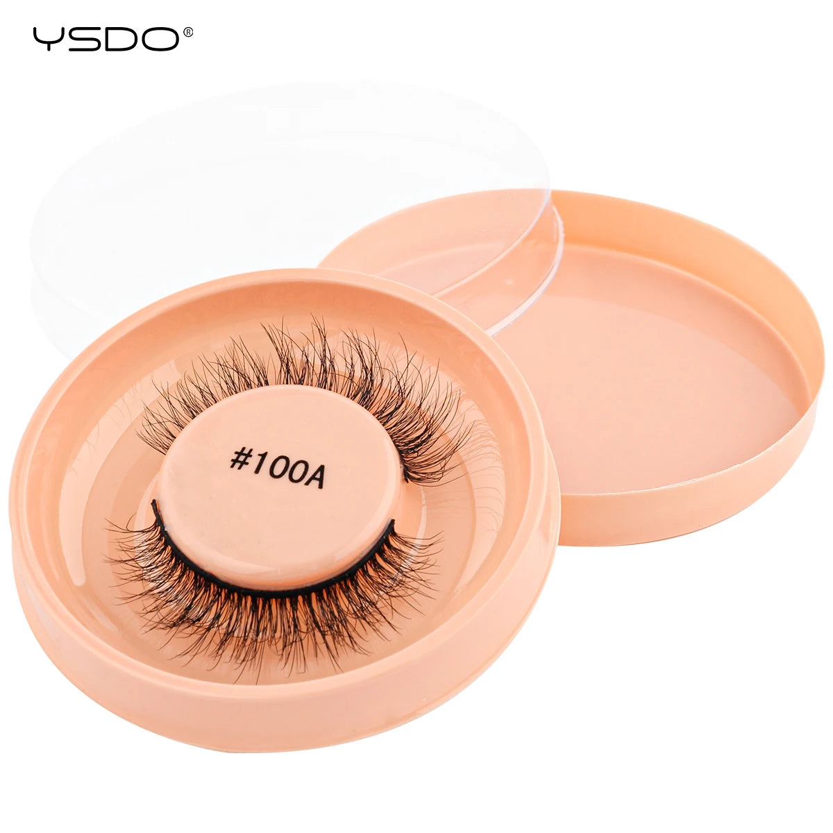 Wispy 3D Mink False Eyelashes – Natural Long, Fluffy & Reusable Strip Lashes (1 Pair)