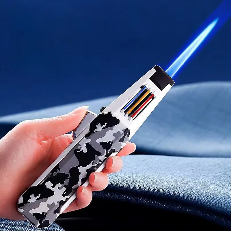 Big Jet Flame Torch Lighter – Adjustable Turbo BBQ, Kitchen, and Cigar Torch