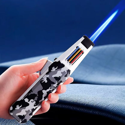 Big Jet Flame Torch Lighter – Adjustable Turbo BBQ, Kitchen, and Cigar Torch