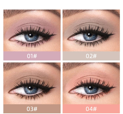 8pcs Liquid Eyeshadow Stick Set – Brown &amp; Coffee Tones