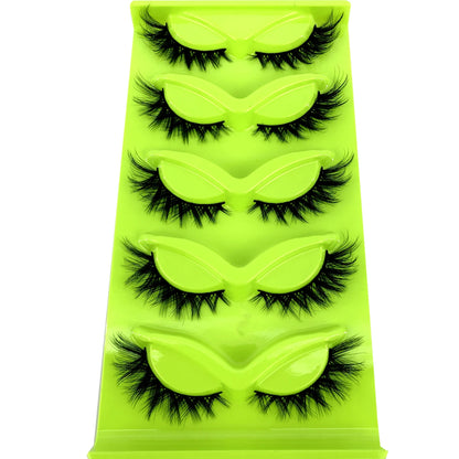 Cat Eye 3D Lashes – Fluffy, Wispy, Manga Magic