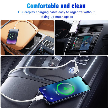 3A USB Fast Charging Cable for iPhone – 3ft / 6ft