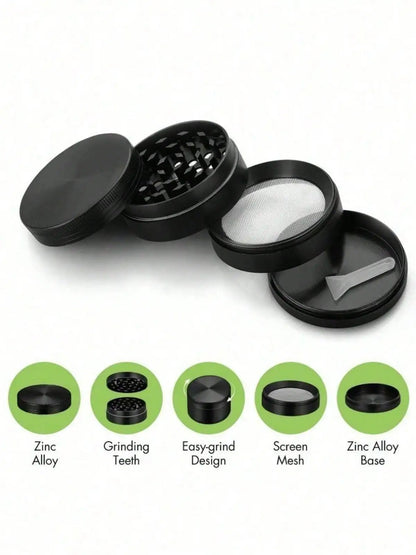 1.6/2 Inch 4-Layer Metal Herb & Spice Grinder