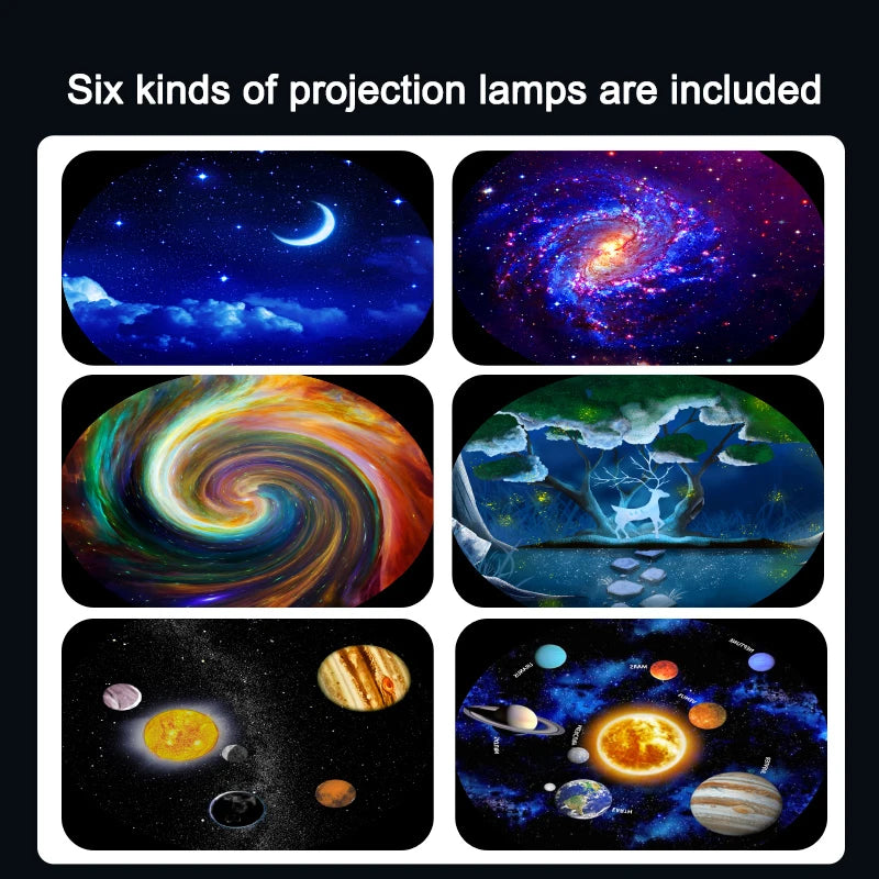 Galaxy Projector Night Light – Starry Planetarium Lamp for Home & Gifts