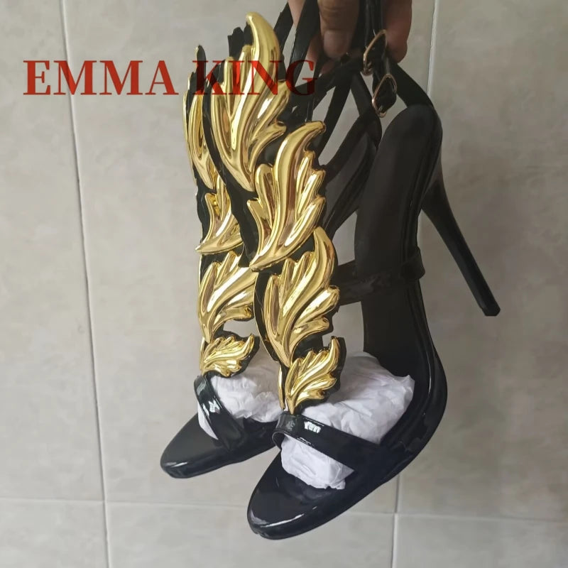 Ankle Strap Stiletto Heel Sandals