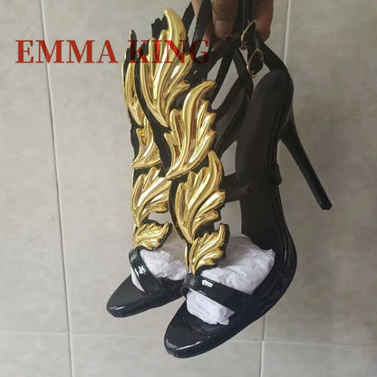 Ankle Strap Stiletto Heel Sandals