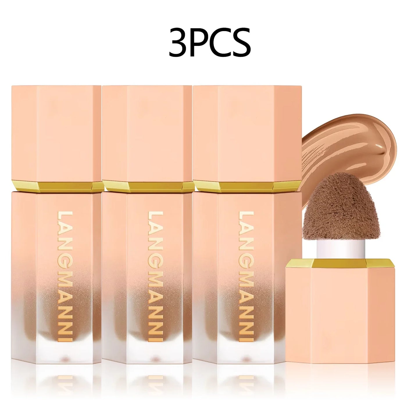 3-Color Liquid Contour & Concealer – Define, Sculpt & Enhance