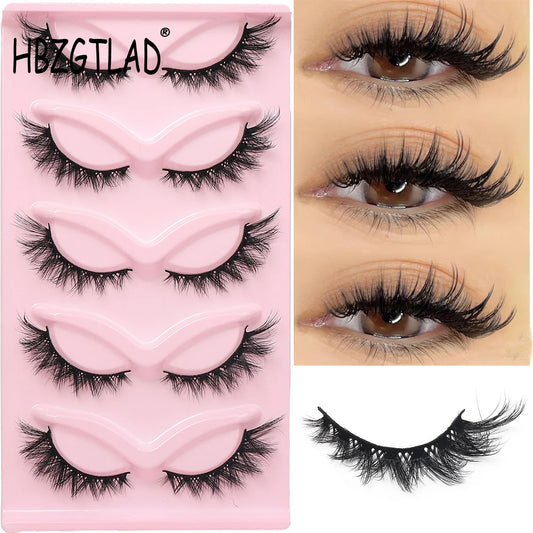 Cat Eye 3D Lashes – Fluffy, Wispy, Manga Magic