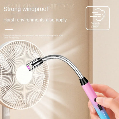 3PCS Dual Arc Electric Lighter Set – Rotating 360° Design