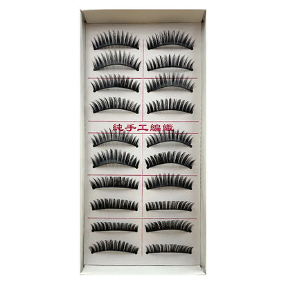 3D Mink-Effect False Eyelash Set – Soft, Fluffy &amp; Full of Volume