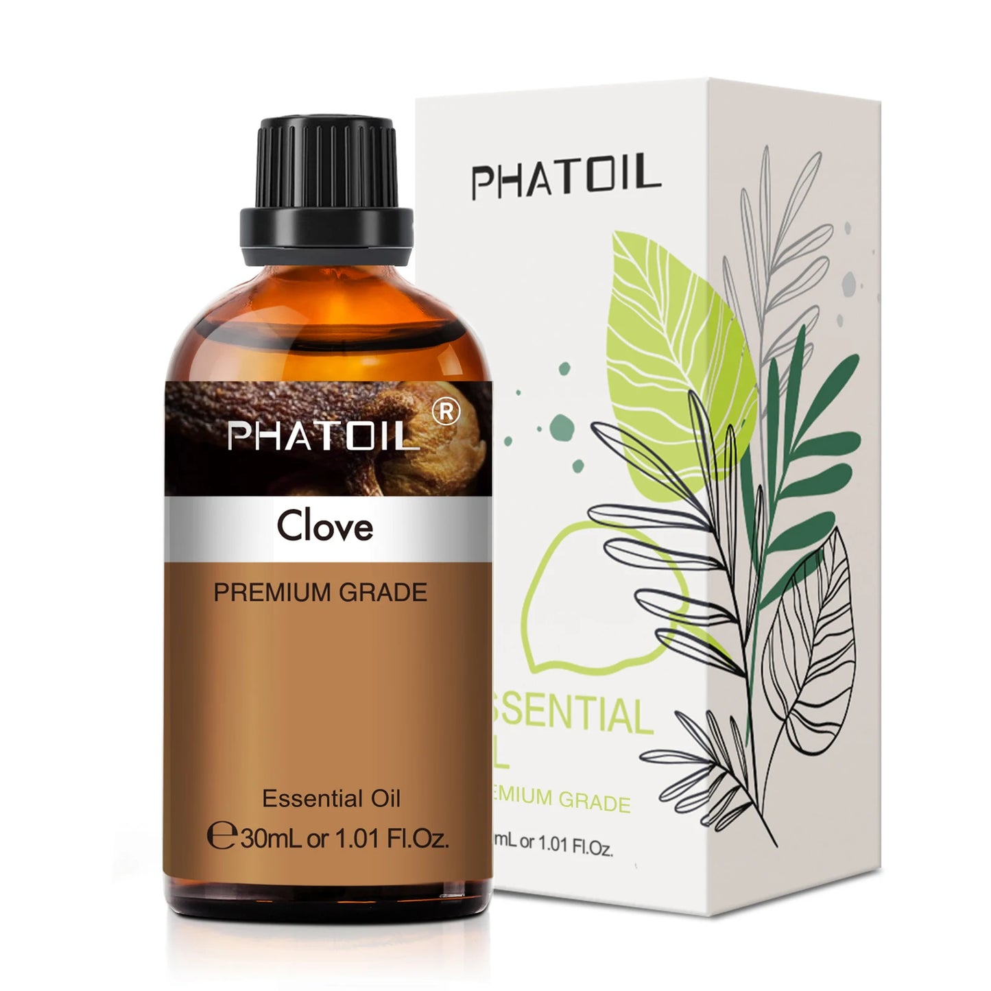 PHATOIL Aromatherapy Essential Oil – 30ml Single Scents