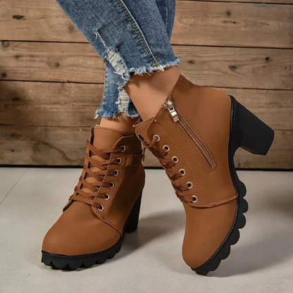 Women’s Lace-Up Ankle Boots