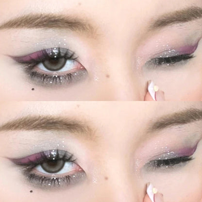 Autumn & Winter Orange Eyeshadow Palette – Matte & Pearlescent Shades for Warm Looks