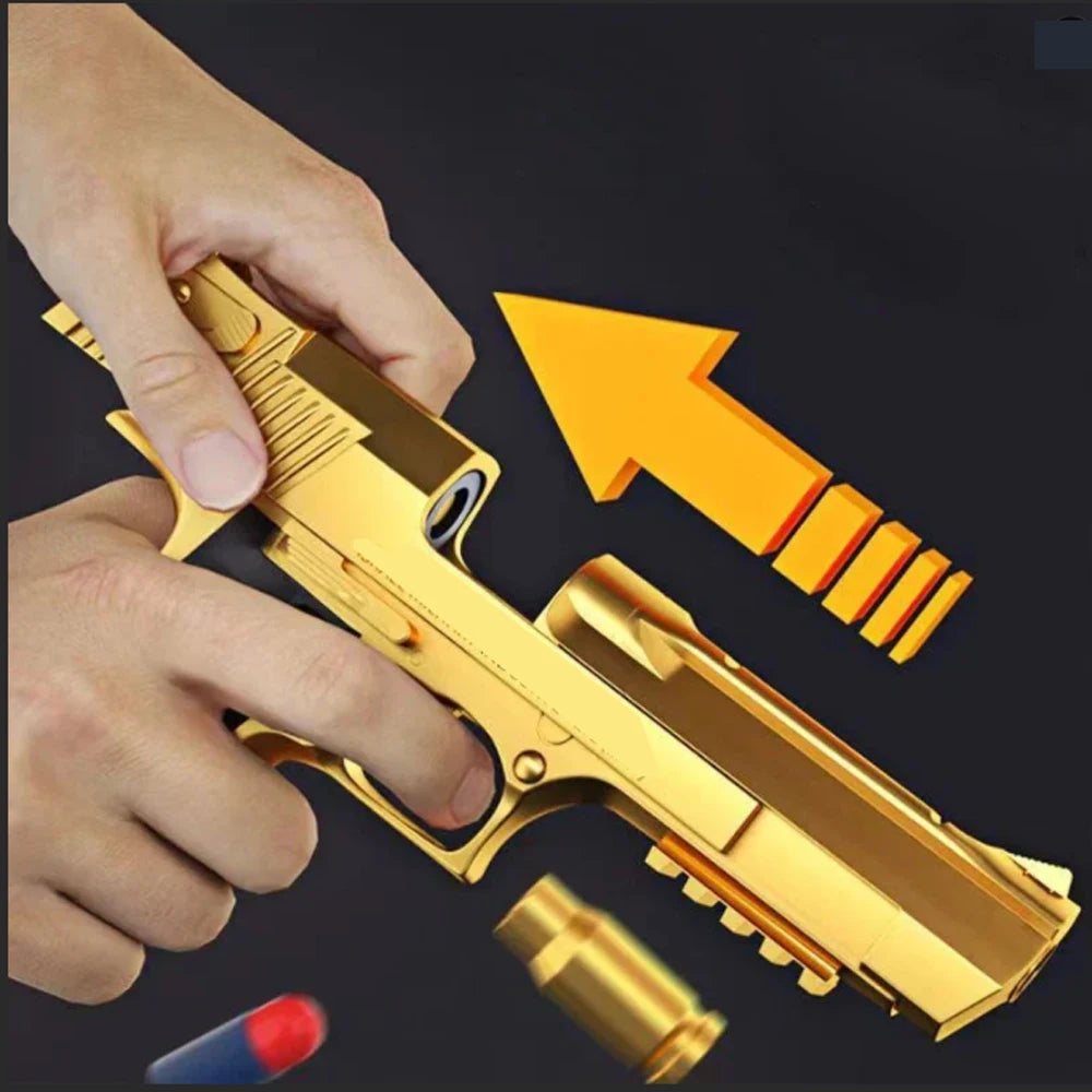 Desert Eagle Shell Ejecting Toy Pistol