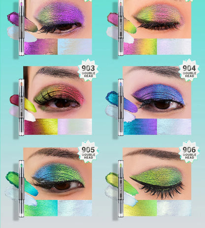 2-in-1 Multichrome Glitter Eyeshadow Stick